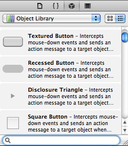Xcode 4 Object Library