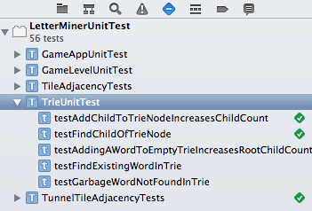 Xcode 5 Test Navigator