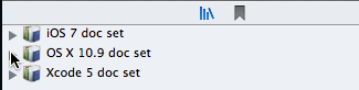 Xcode 5 Documentation Browser