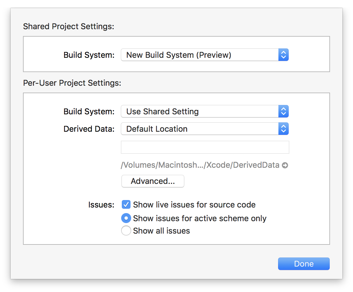 Xcode9NewBuildSystem